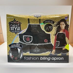New creative craft Makes A Fashion Bling Apron Kit 9-to Adults.